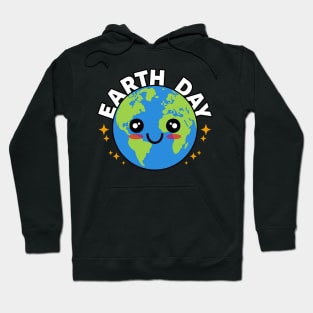 Cute Kawaii Mother Earth Day Environmental Climate Change Meme Cartoon Hoodie